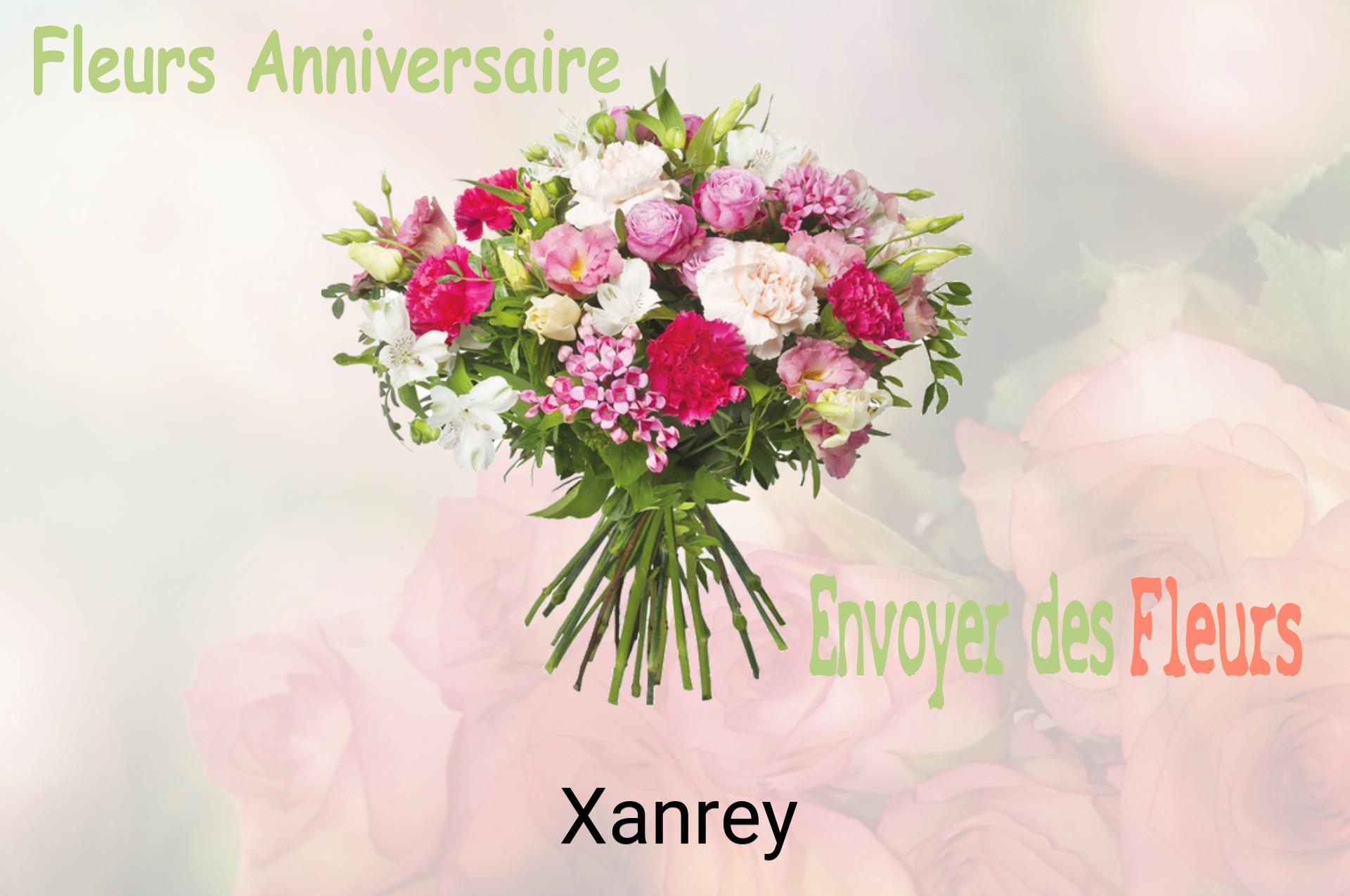 Bouquet de fleurs d’anniversaire livré à Xanrey